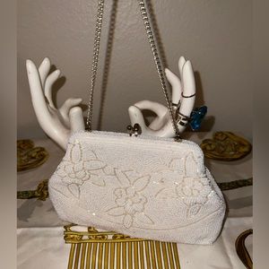 Italian beaded handbag